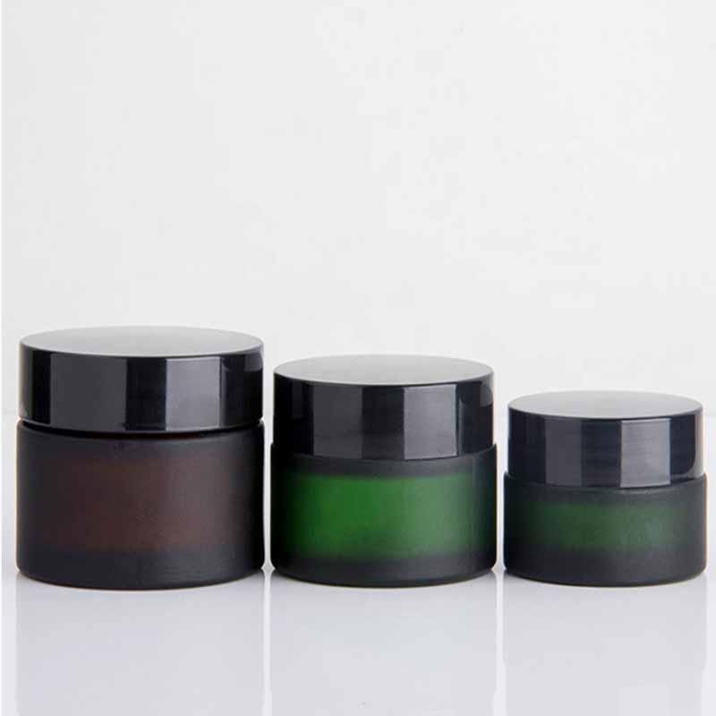 glass cosmetic cream 