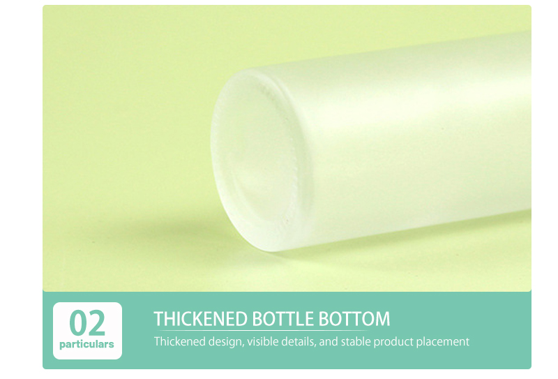 Thick Bottom Glass bottle for cosmetic