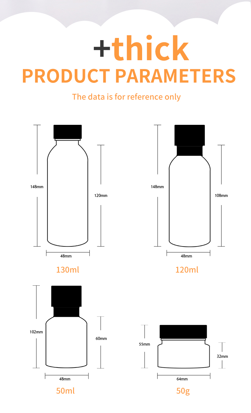 30 ml cosmetic glass bottles