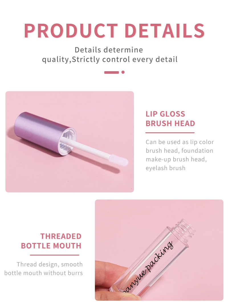 gradient lip gloss tubes