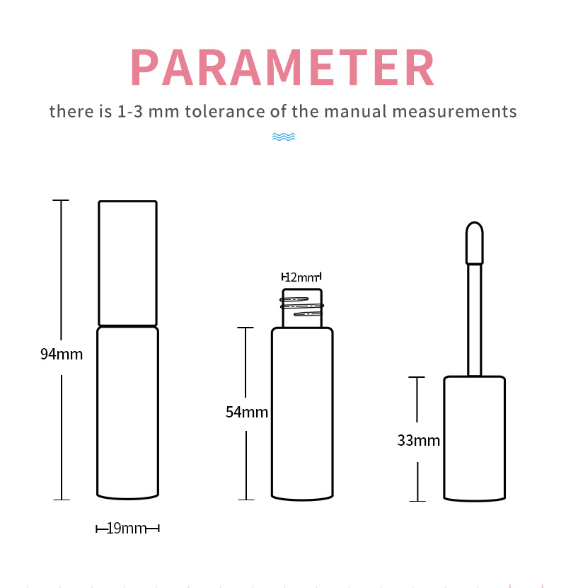 lip gloss tubes 10 ml