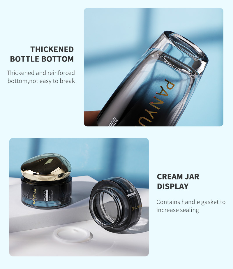 GLASS COSMETIC BOTTLE