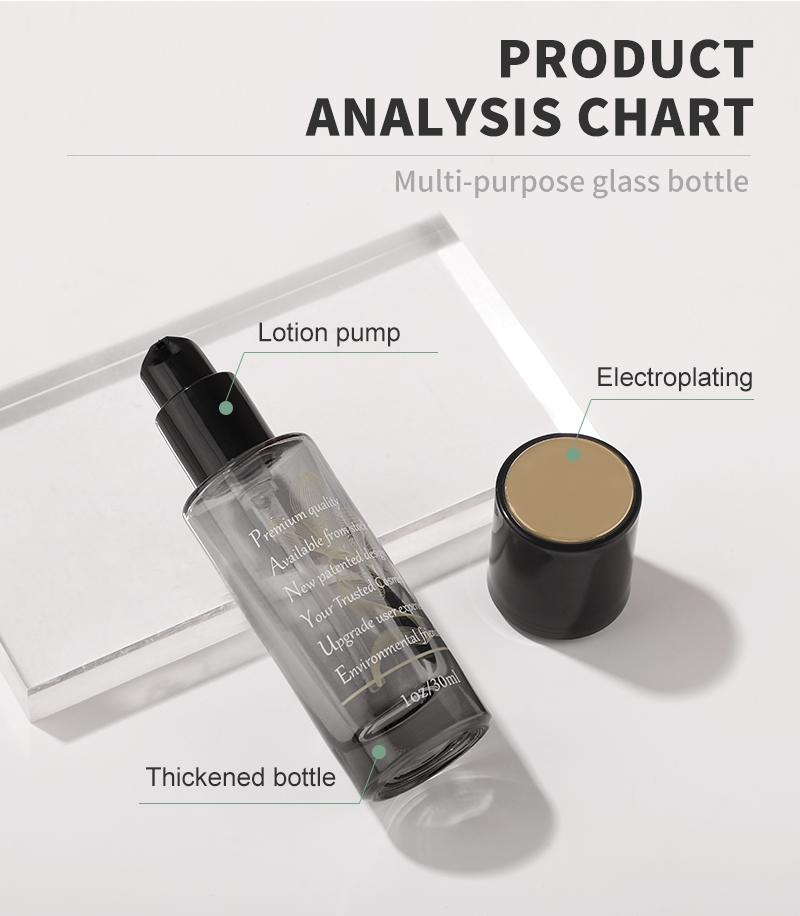 30ml foundation bottle detail