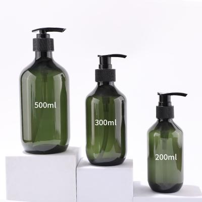 200-500ML Plastic Cosmetic Bottle with Pump Lid
