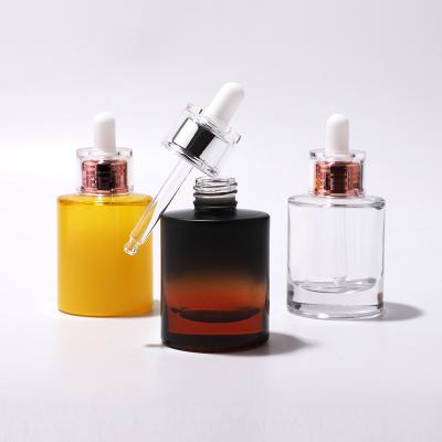 30ML Oval Amber Essential Oil Bottles with Dropper