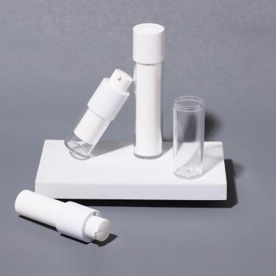 15ml 30ml 50ml recyclable frosted airless pump bottle